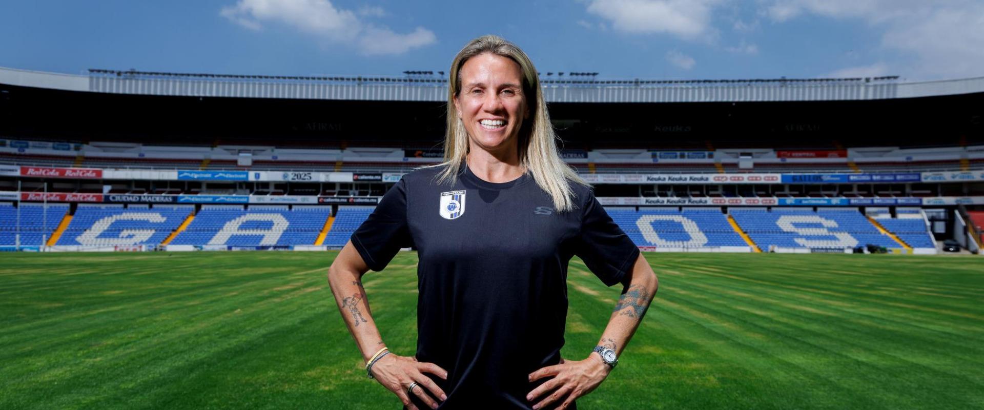 Pamela Conti es la nueva directora técnica de Querétaro Femenil